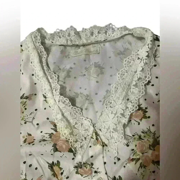 Belle Paque Floral Multicolor print Top Size XL - Picture 4 of 8